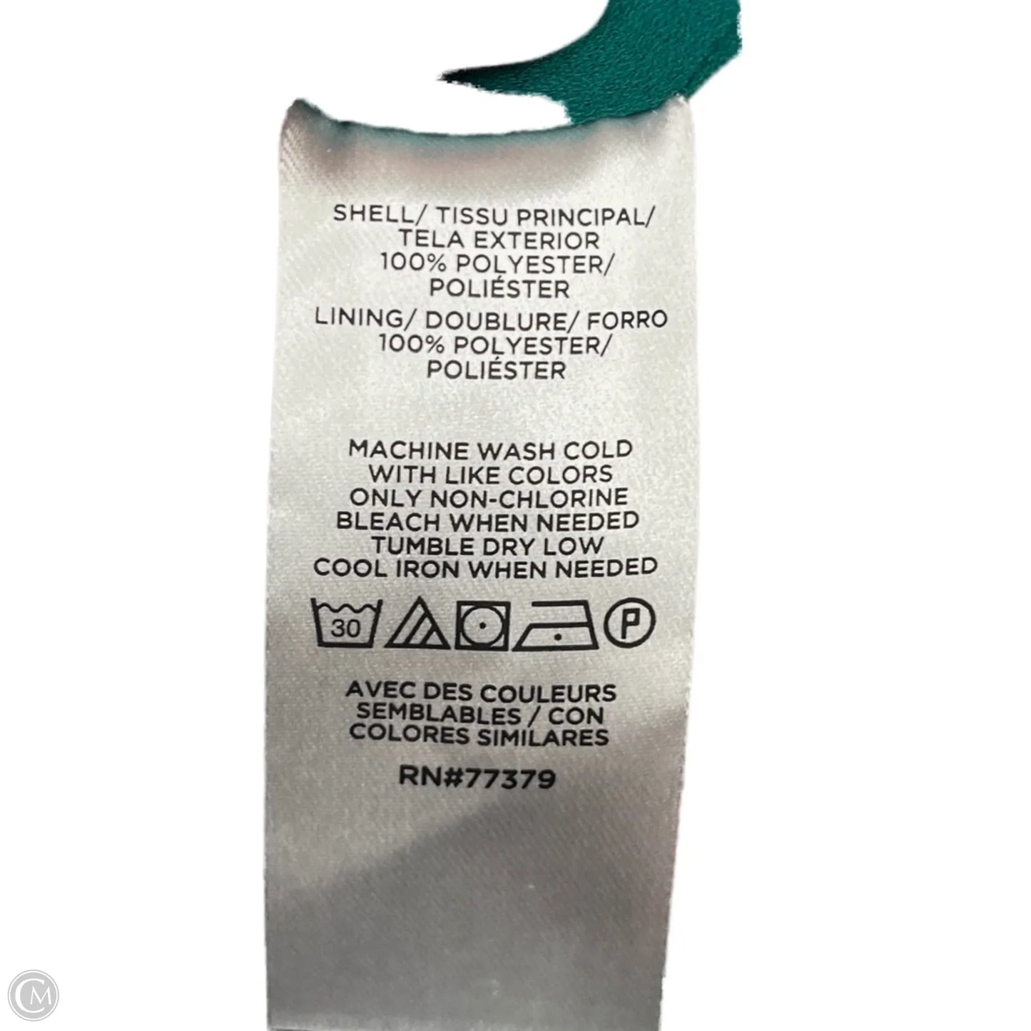 Dress Party Long By Ann Taylor In Black & Green, Size: Xsp