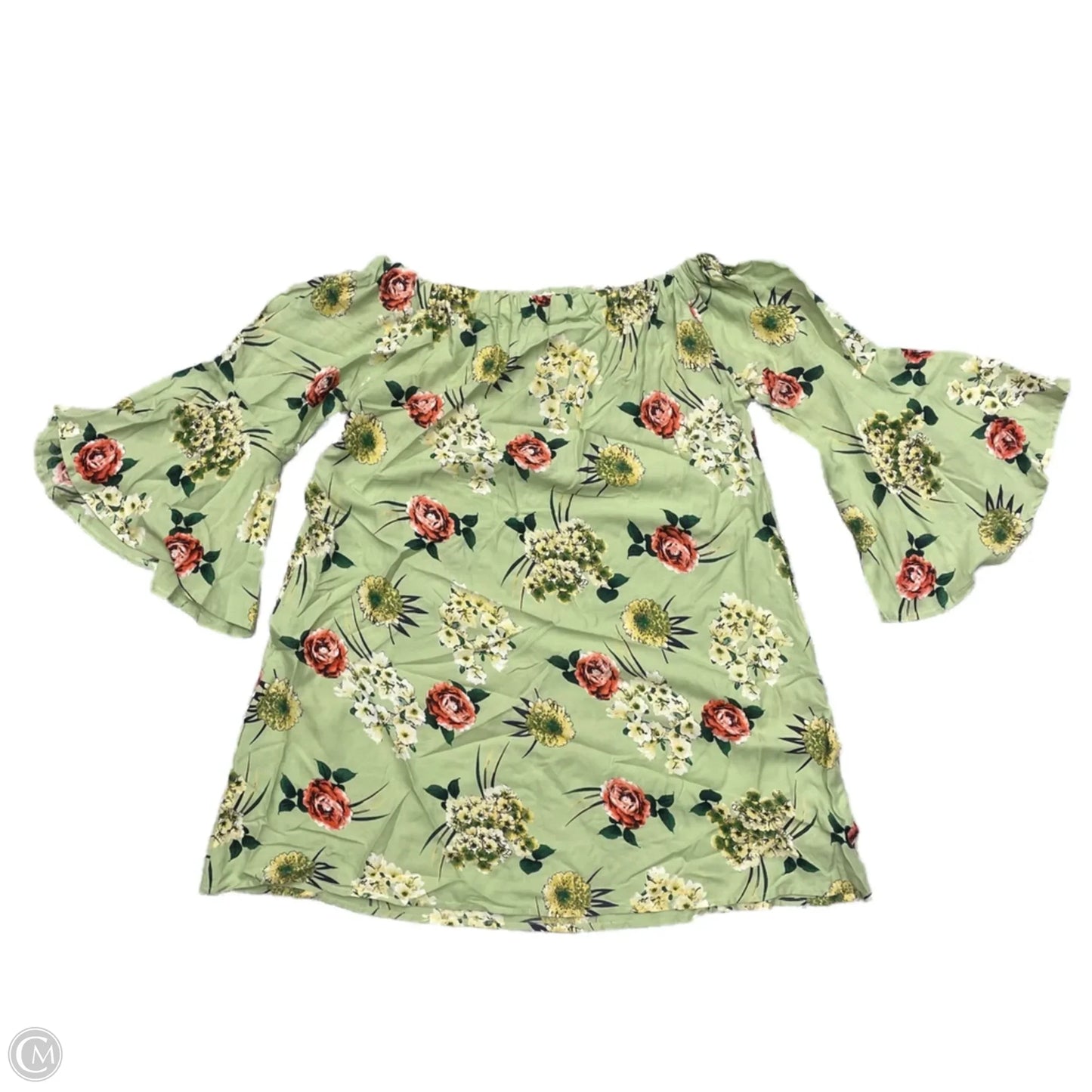 Dress Casual Short By Lascana In Green, Size: S