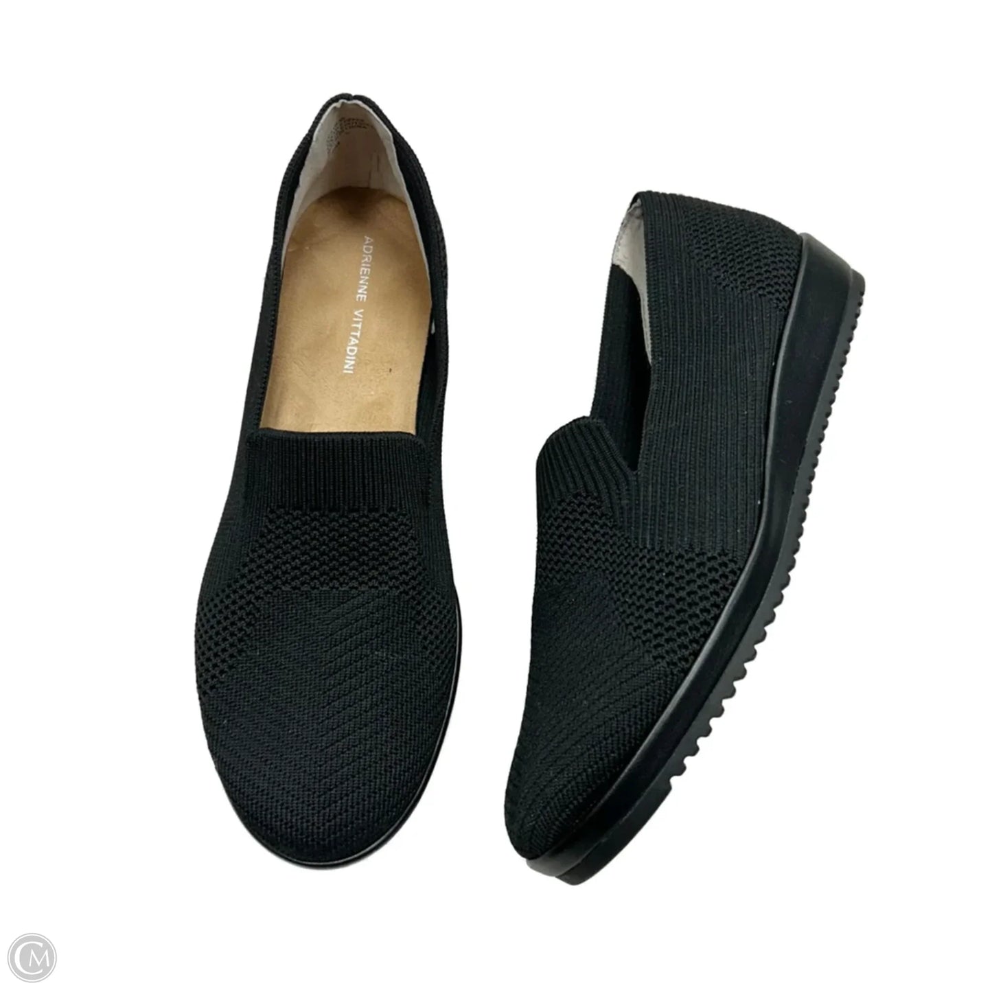 Shoes Flats By Adrienne Vittadini In Black, Size: 8.5