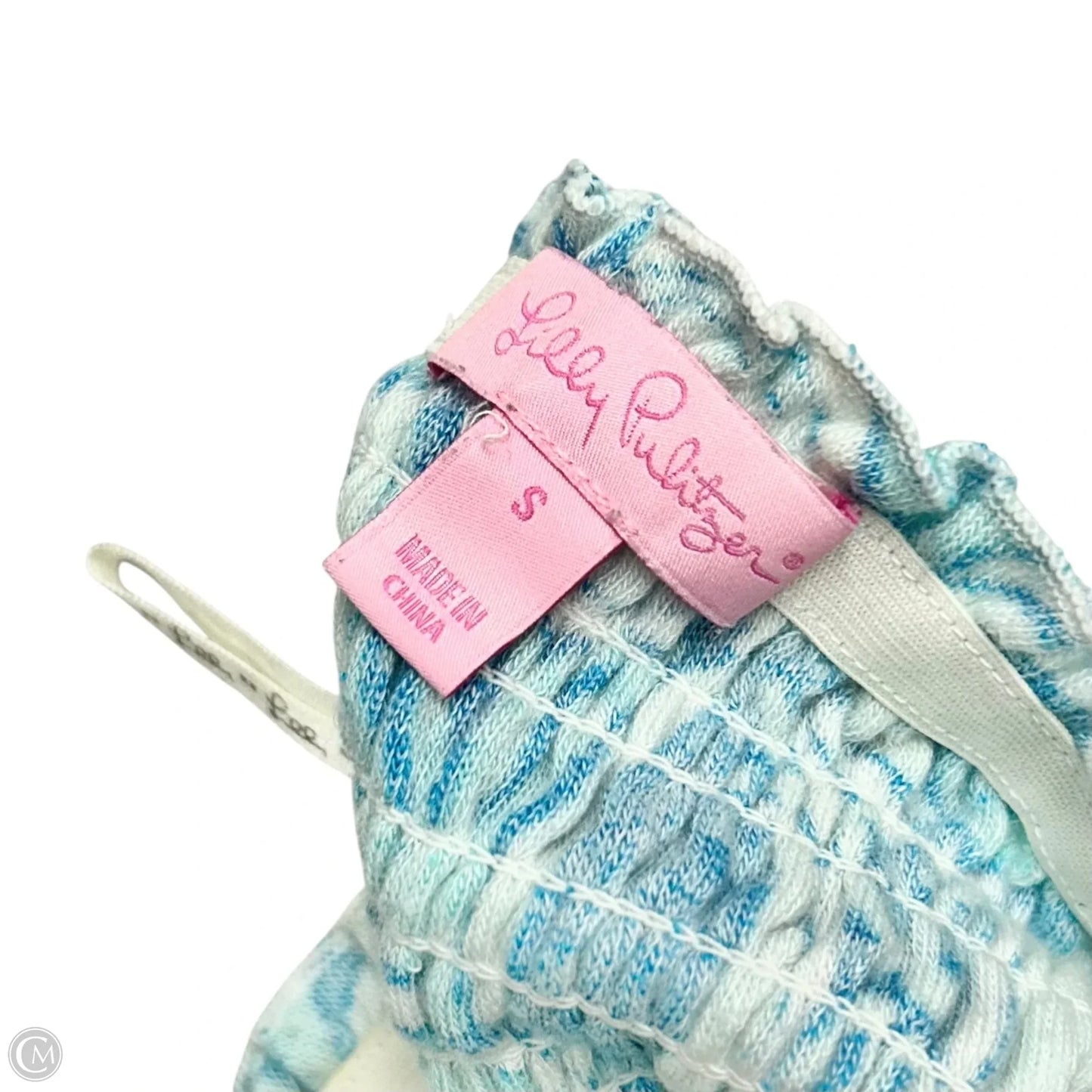 Swimwear Cover-up Designer By Lilly Pulitzer In Blue, Size: S