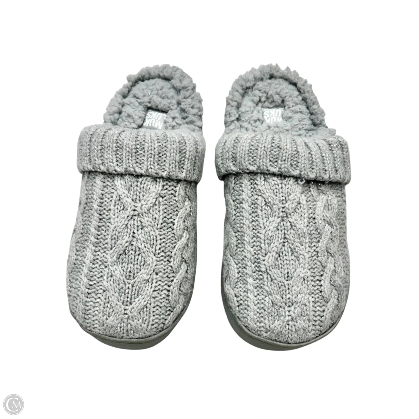 Slippers By Muk Luks In Grey, Size: 5-6