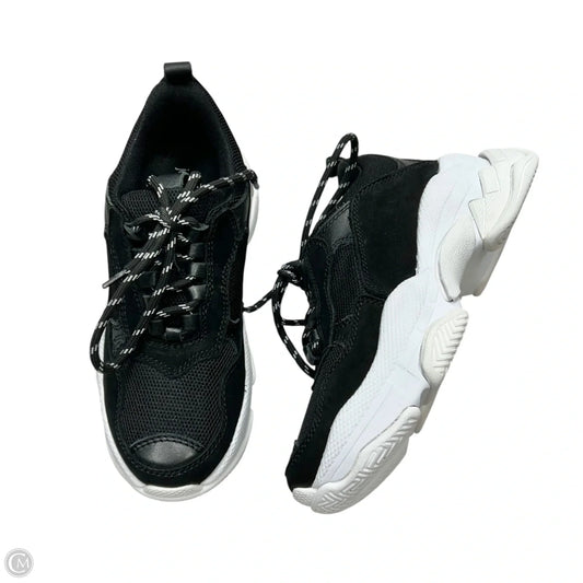 Shoes Sneakers Platform By Jeffery Campbell In Black & White, Size: 7.5