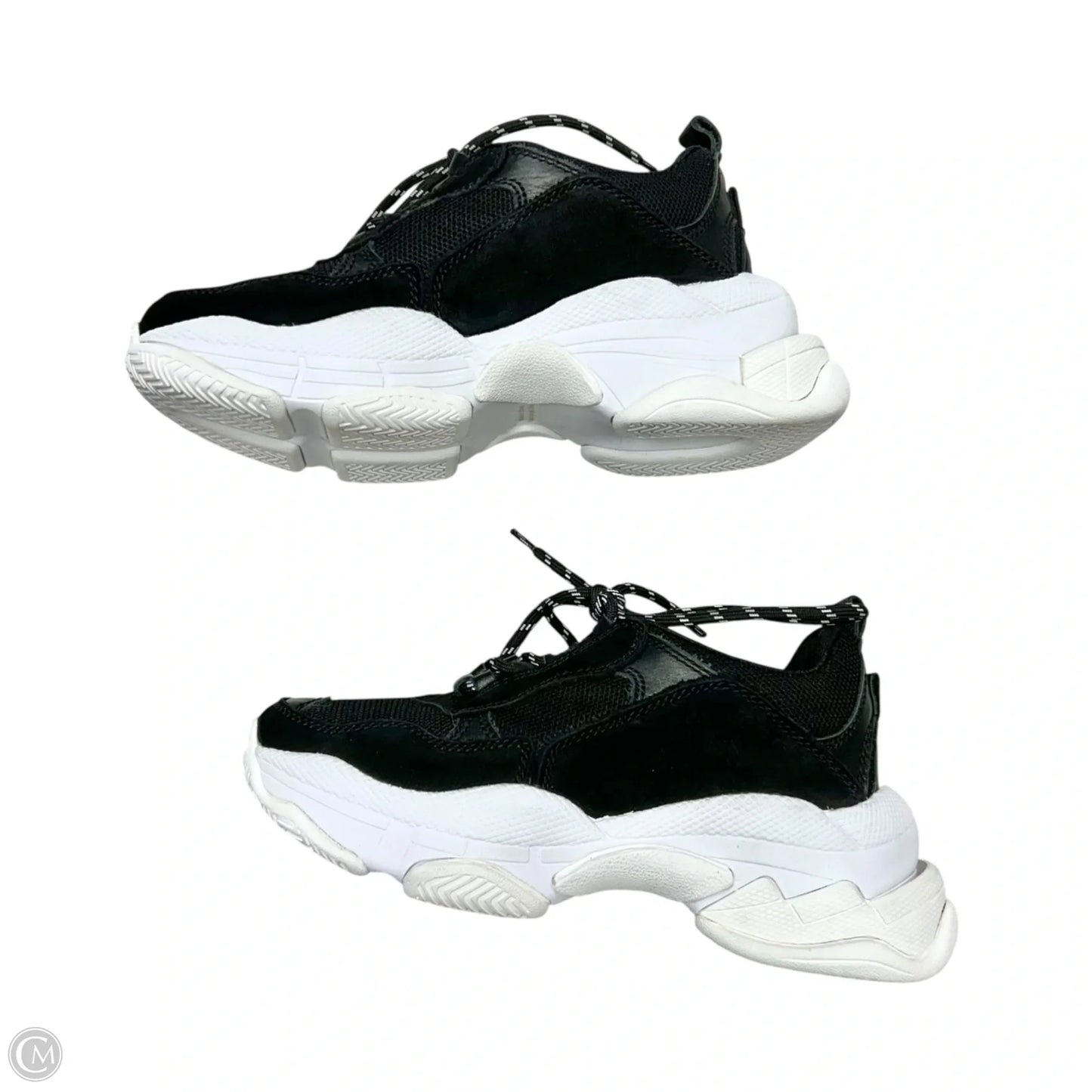 Shoes Sneakers Platform By Jeffery Campbell In Black & White, Size: 7.5