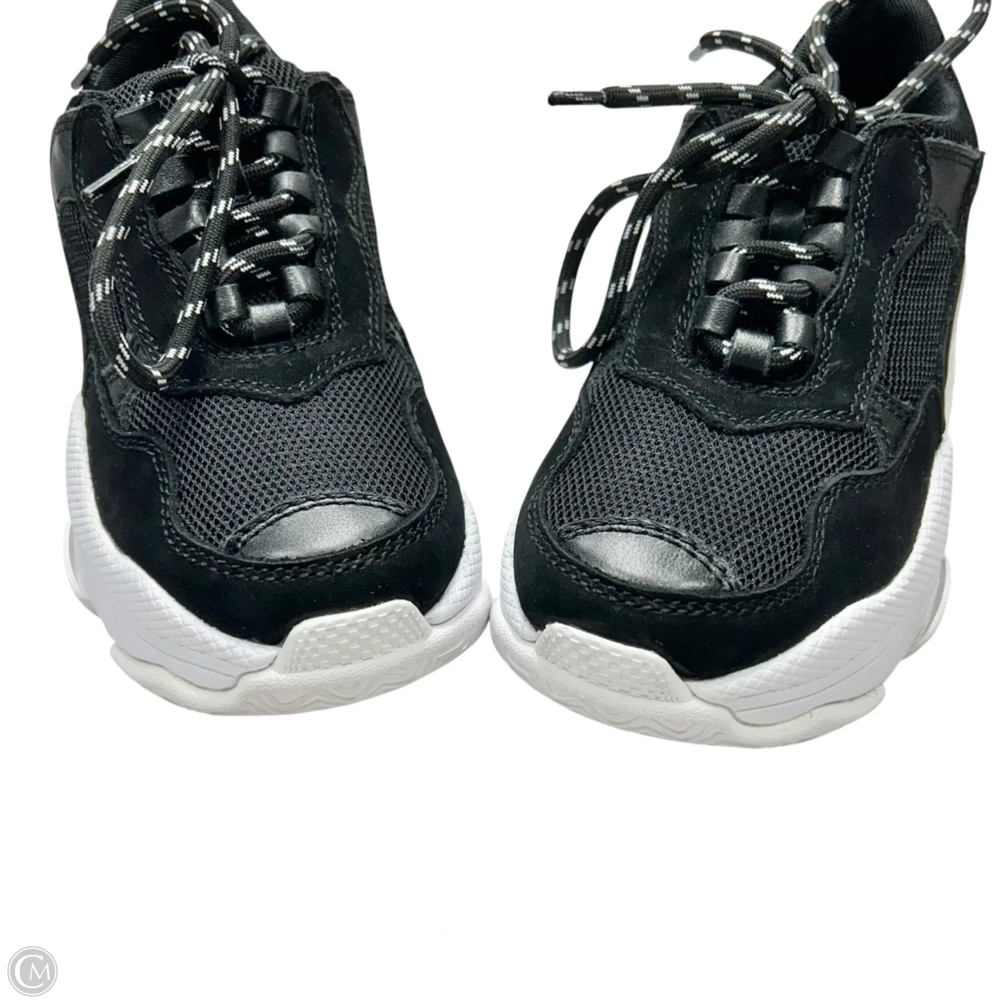 Shoes Sneakers Platform By Jeffery Campbell In Black & White, Size: 7.5