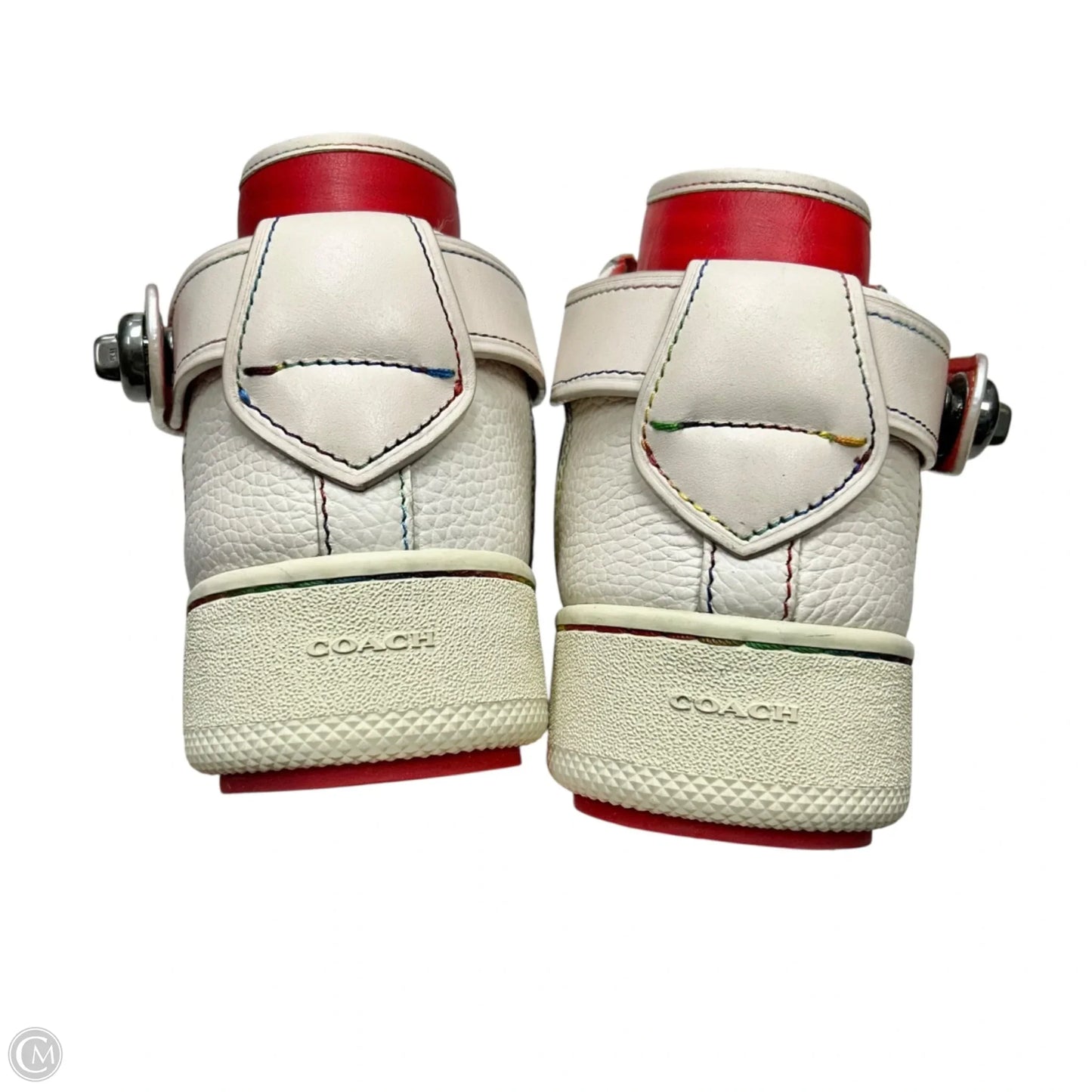 Shoes Designer By Coach In Cream, Size: 9