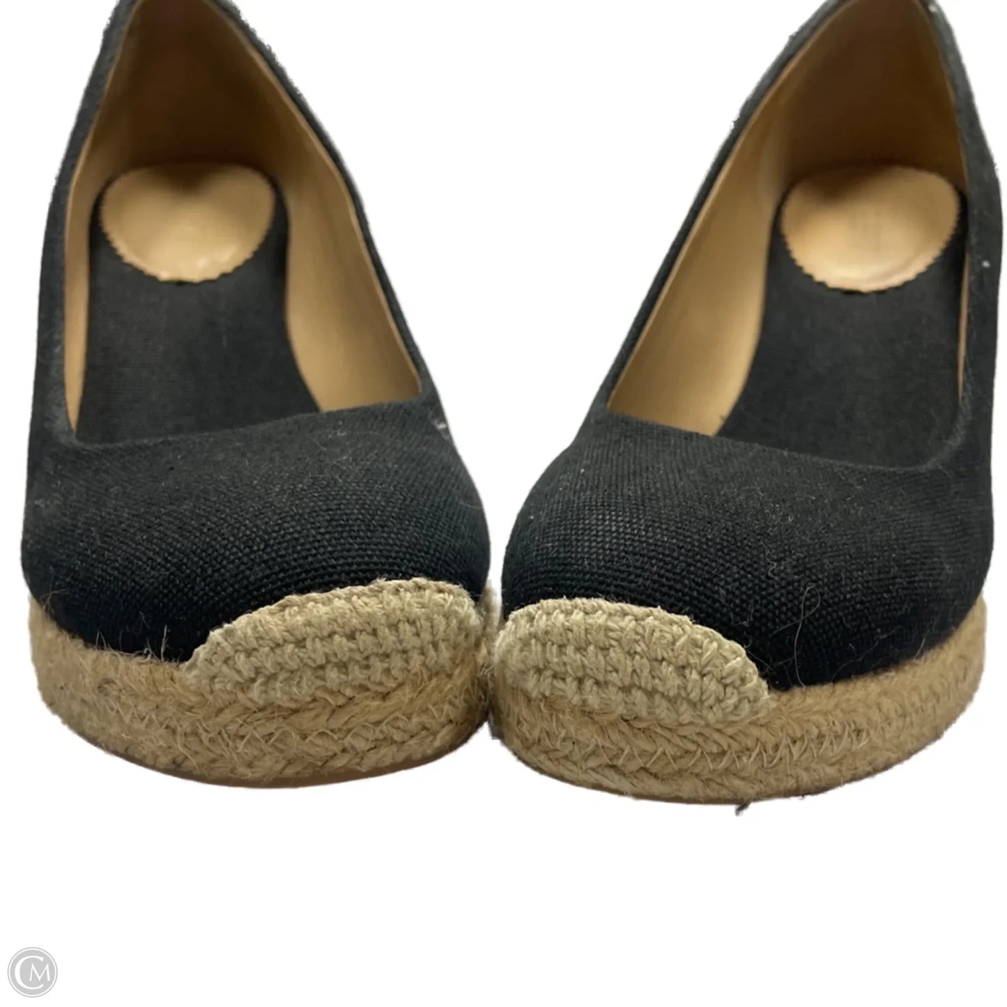 Shoes Heels Wedge By J. Crew In Black & Tan, Size: 7.5