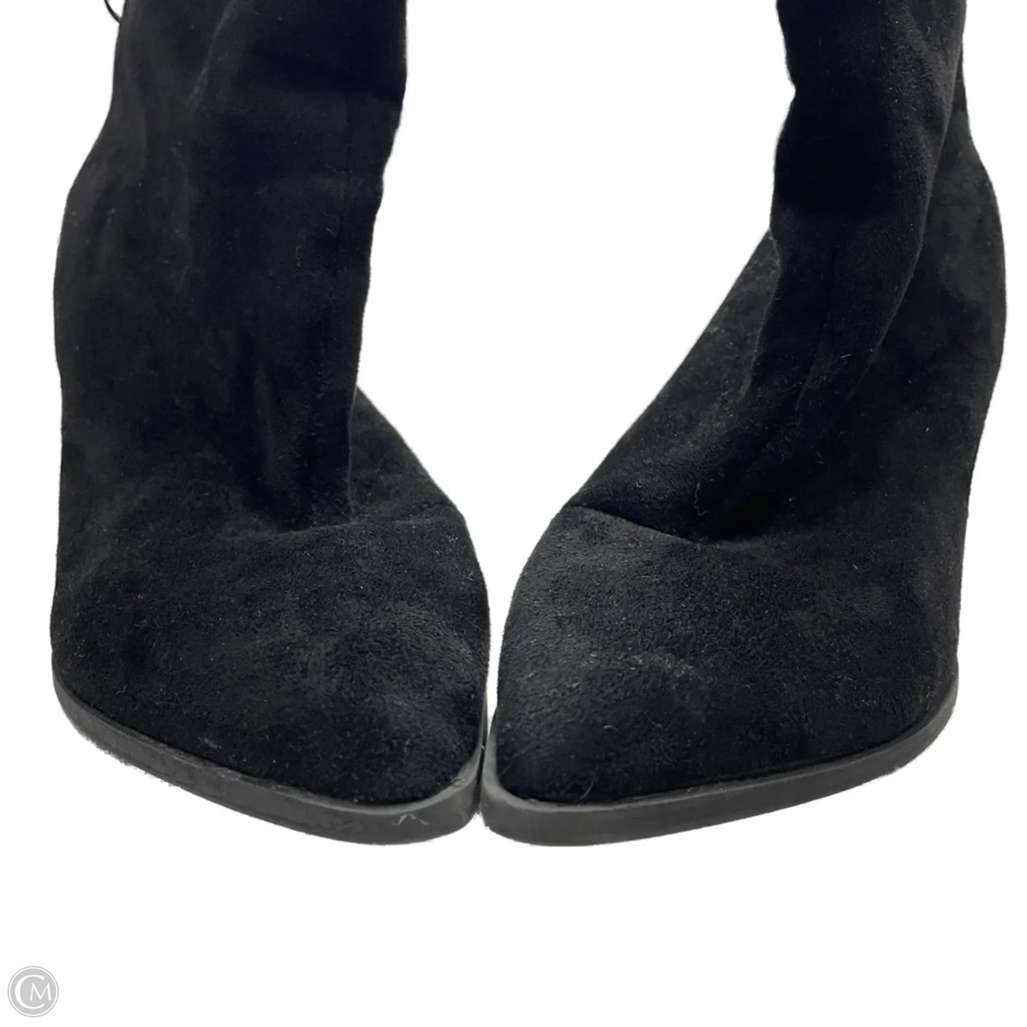 Boots Ankle Heels In Black, Size: 8