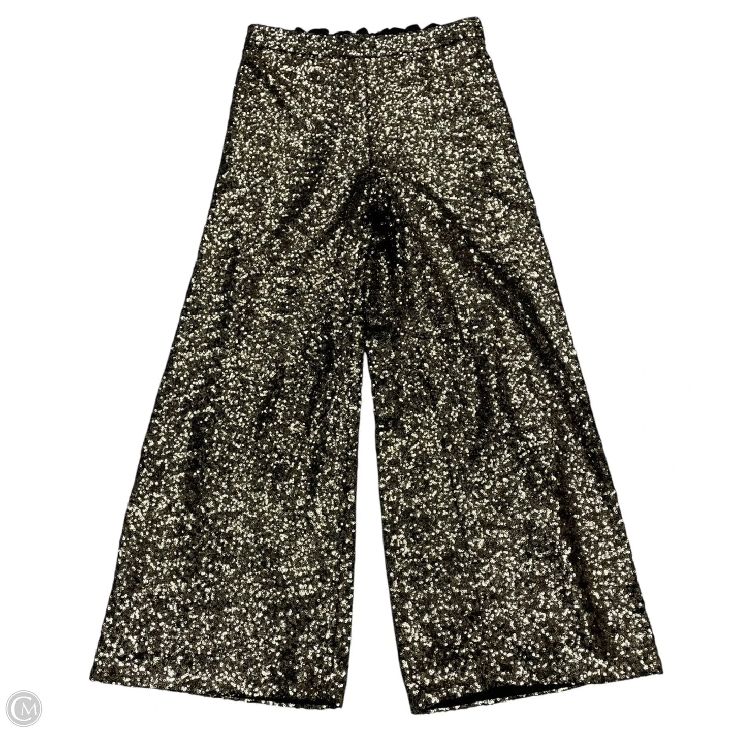 Pants Dress By Banana Republic In Black & Gold, Size: Mp