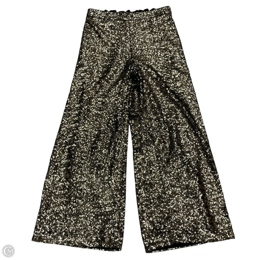 Pants Dress By Banana Republic In Black & Gold, Size: Mp