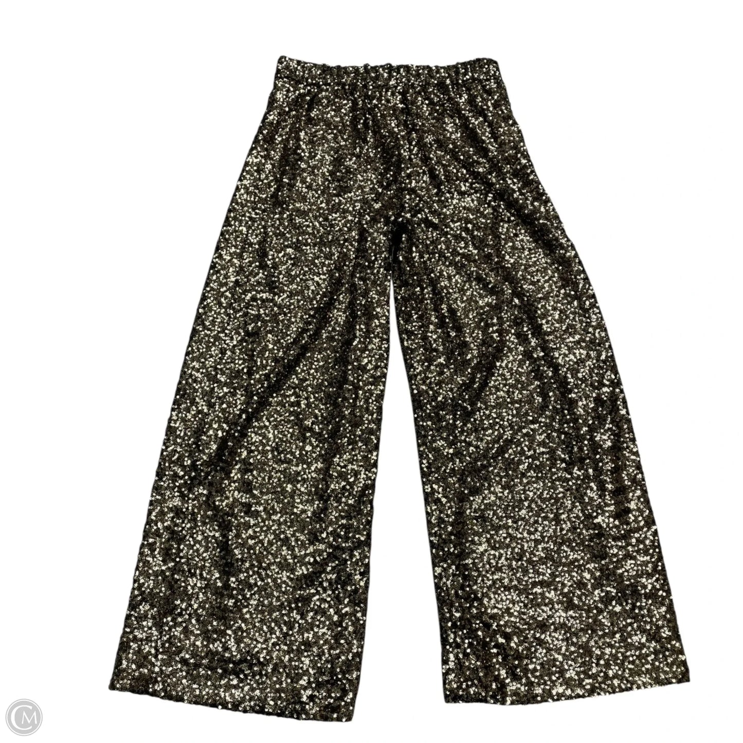 Pants Dress By Banana Republic In Black & Gold, Size: Mp