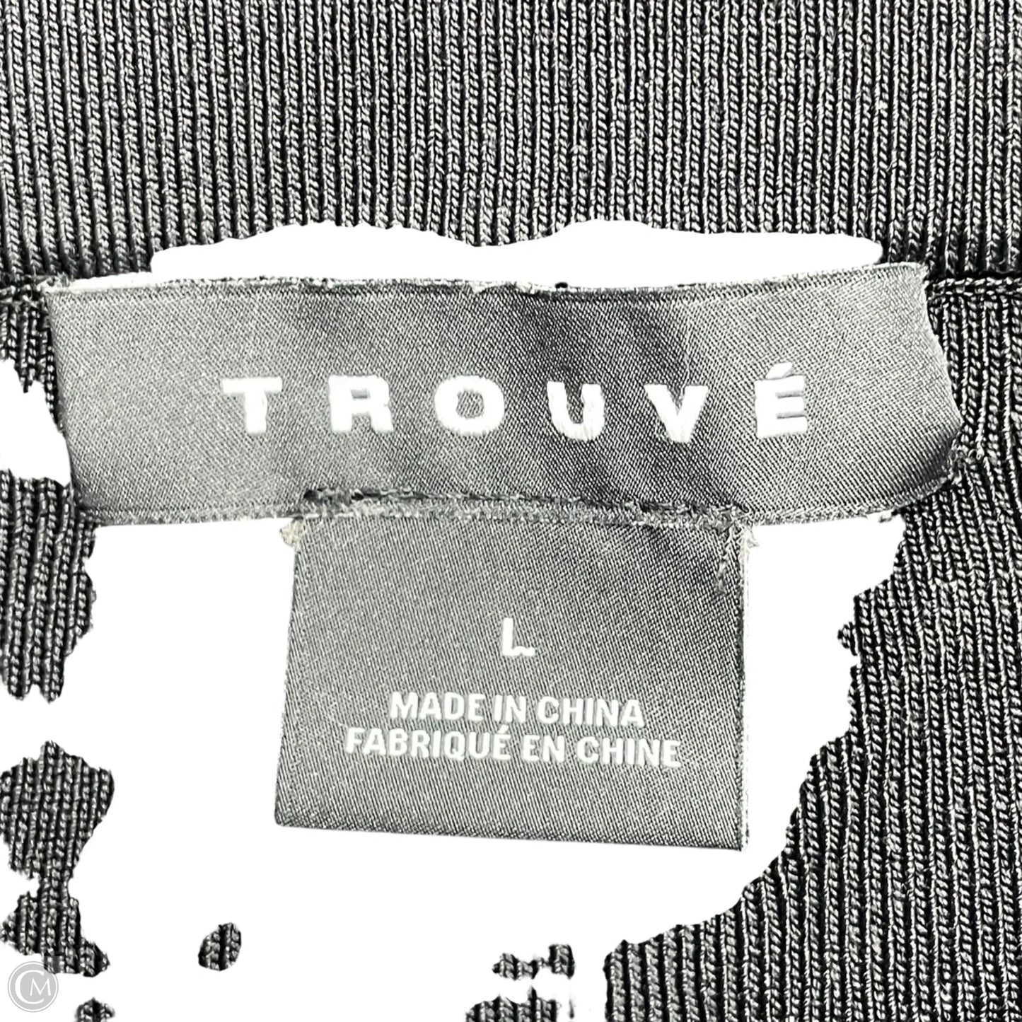 Skirt Midi By Trouve In Black, Size: L