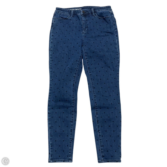 Jeans Straight By Talbots In Blue Denim, Size: 10