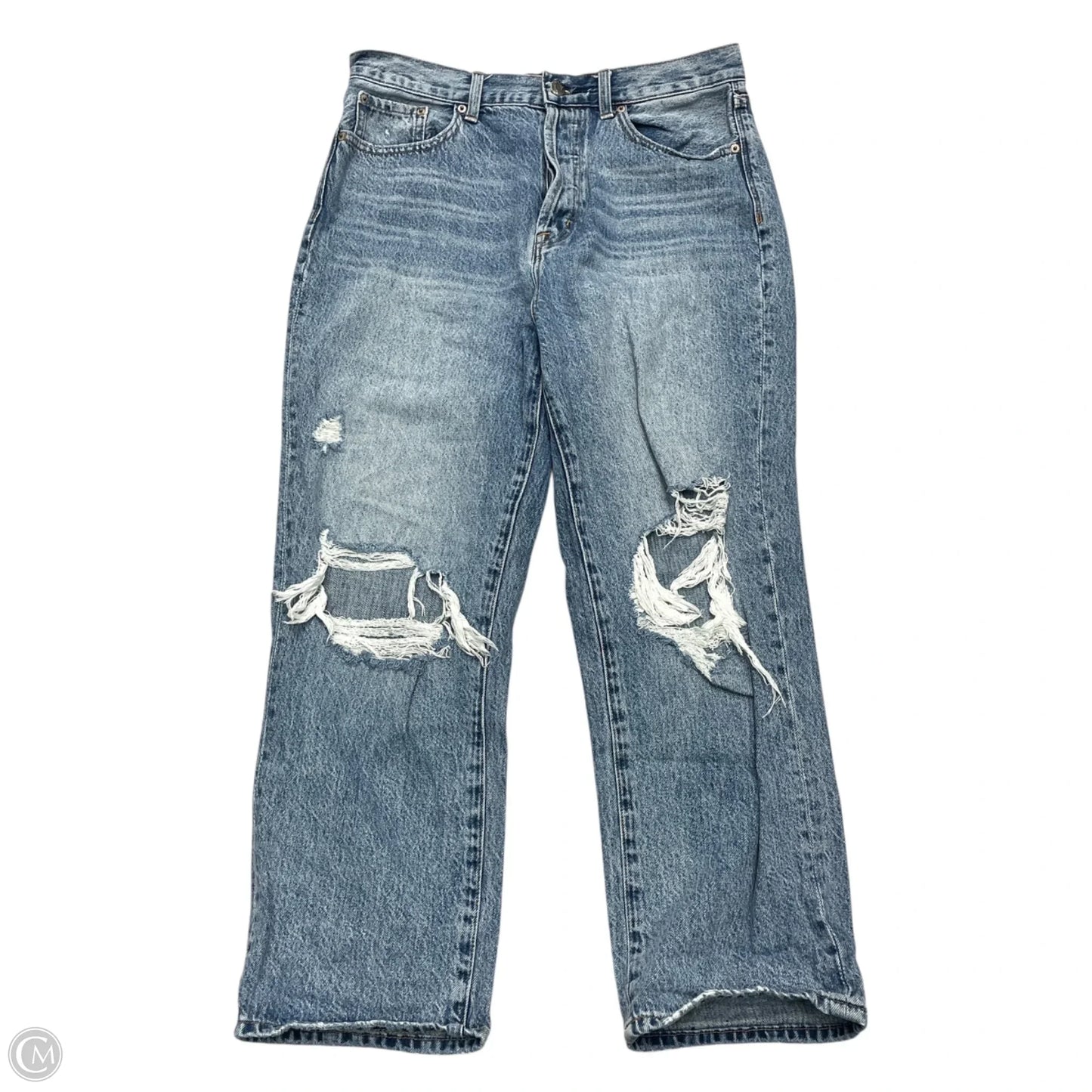 Jeans Straight By Pistola In Blue Denim, Size: 10