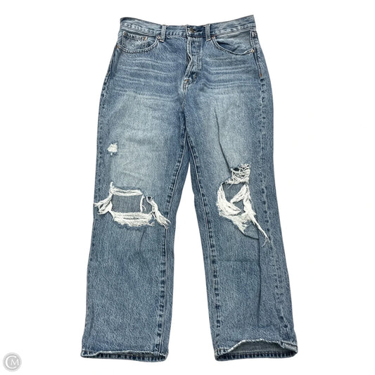 Jeans Straight By Pistola In Blue Denim, Size: 10