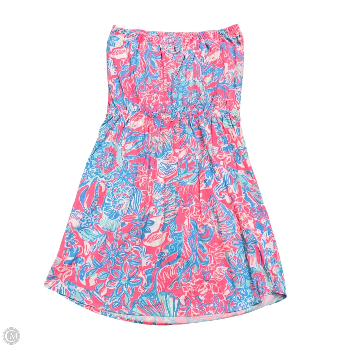 Dress Designer By Lilly Pulitzer In Blue & Pink, Size: L