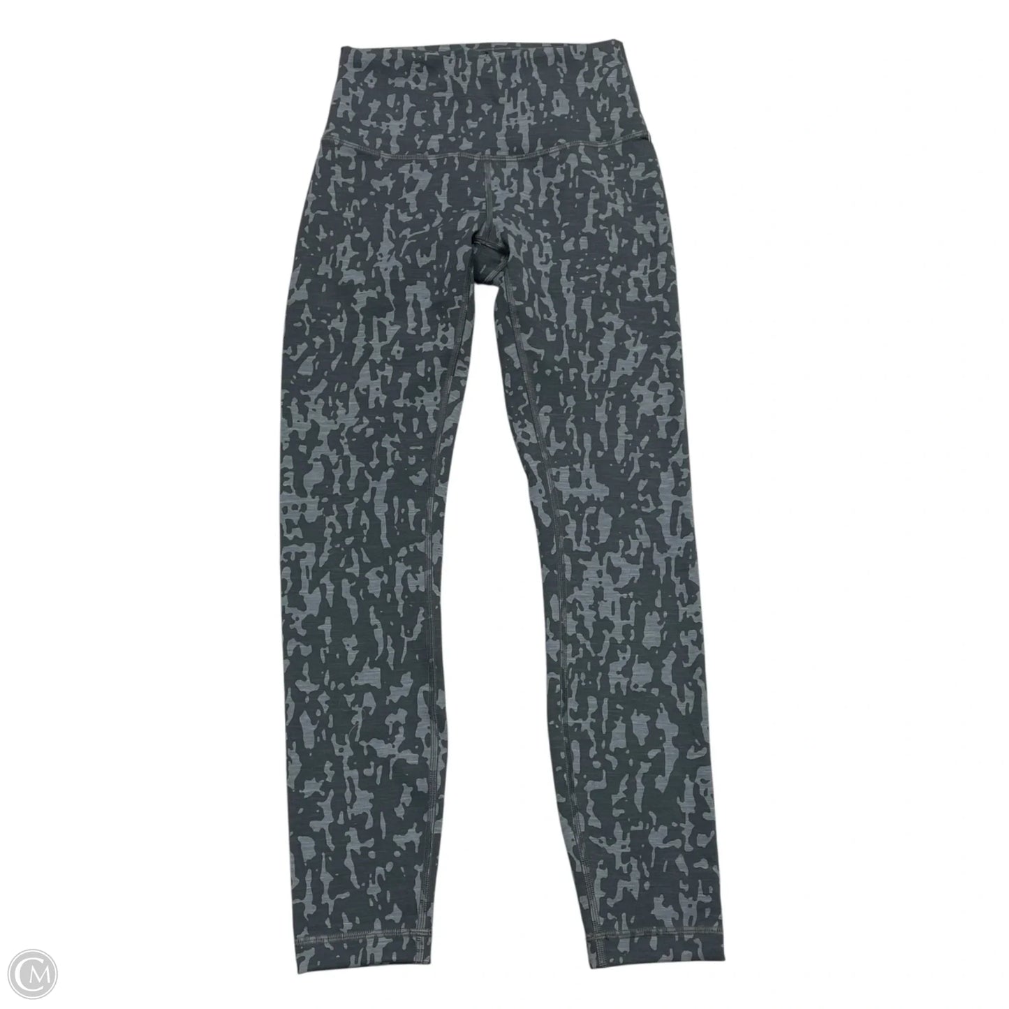 Athletic Leggings By Lululemon In Grey, Size: S