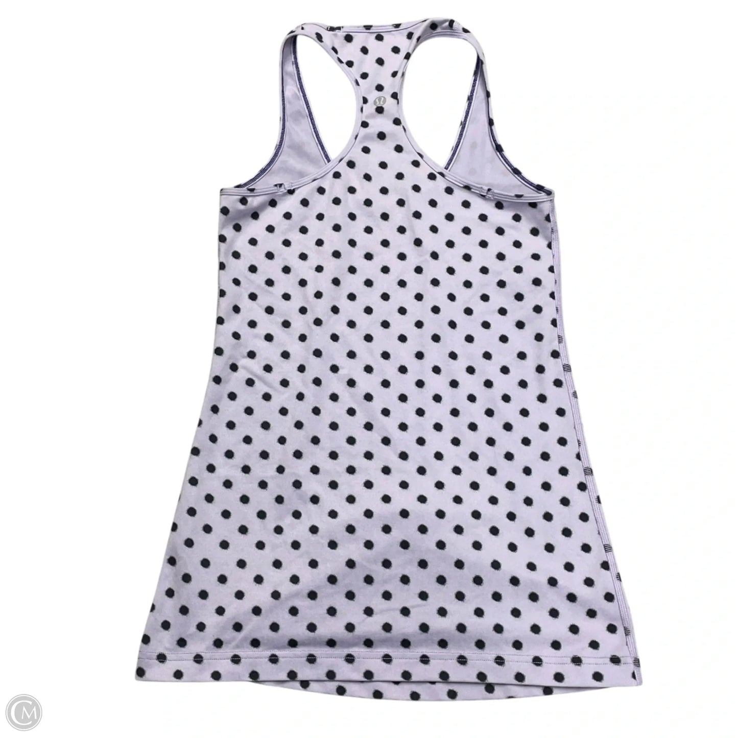 Athletic Tank Top By Lululemon In Black & Purple, Size: S