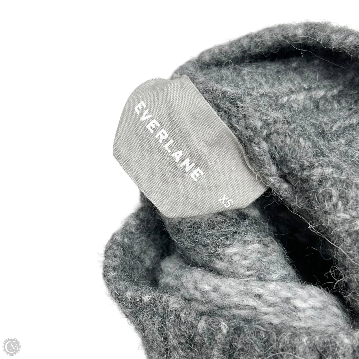Sweater By Everlane In Grey & White, Size: Xs