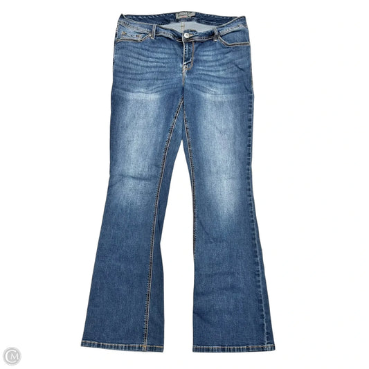 Jeans Boot Cut By Torrid In Blue Denim, Size: 16t