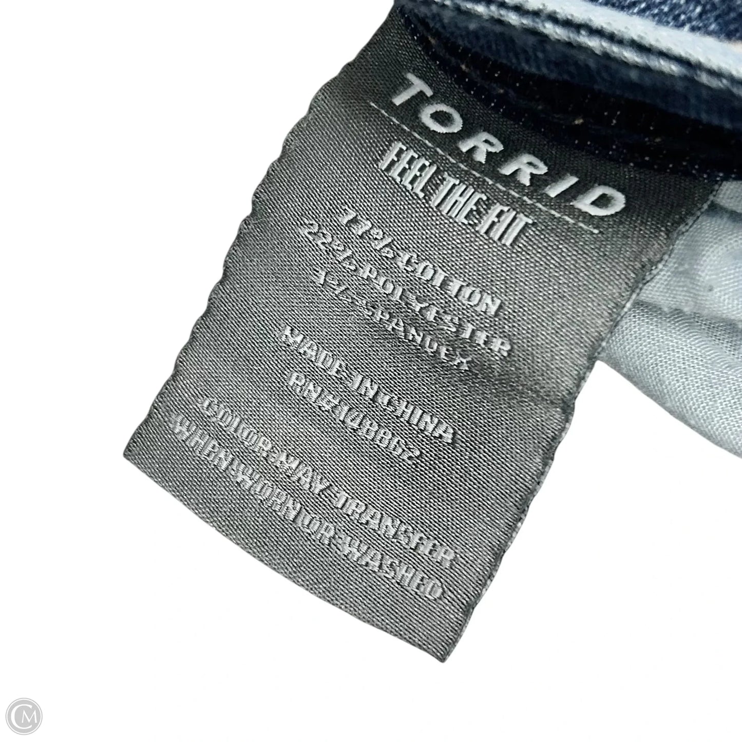 Jeans Boot Cut By Torrid In Blue Denim, Size: 16t