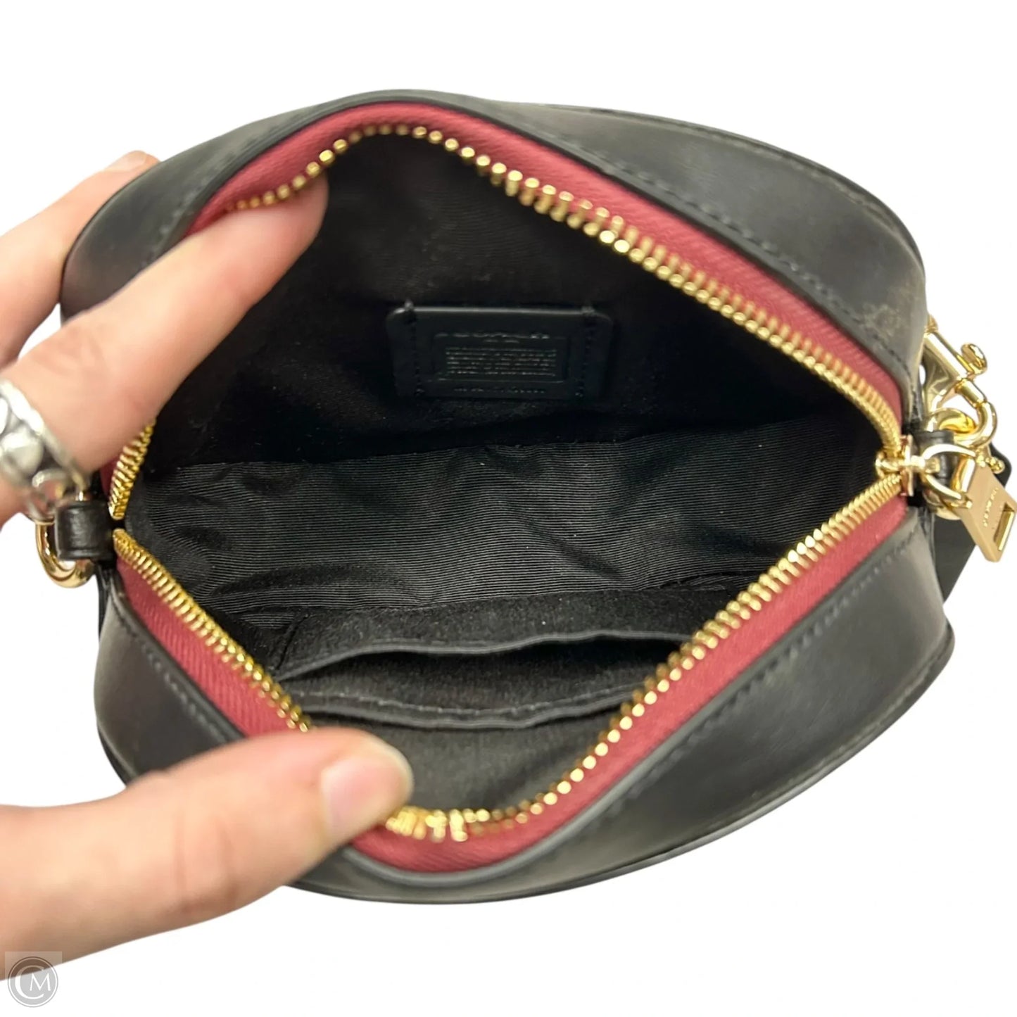 Crossbody Designer By Coach, Size: Small