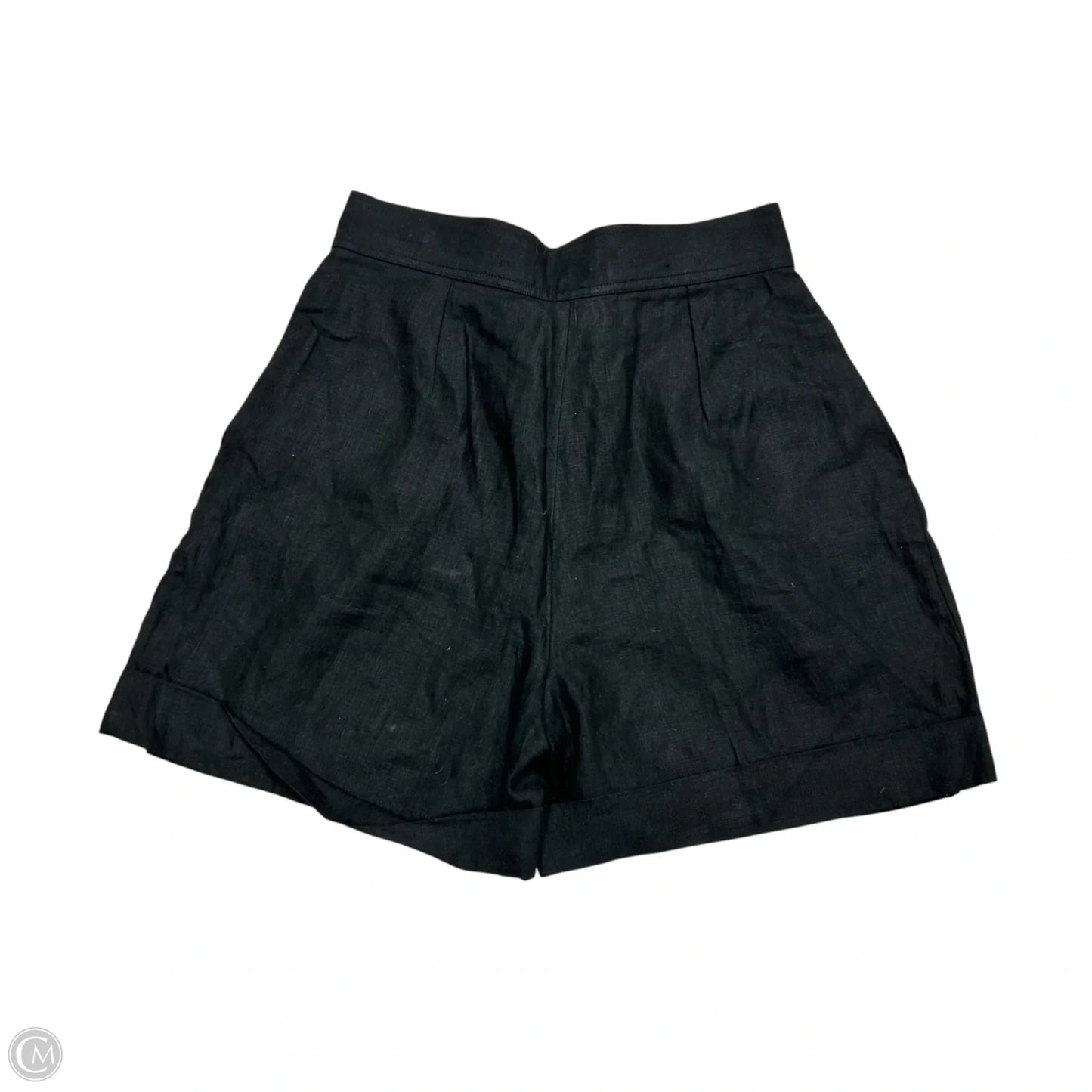 Shorts Luxury Designer By Chanel In Black & Gold, Size: 4
