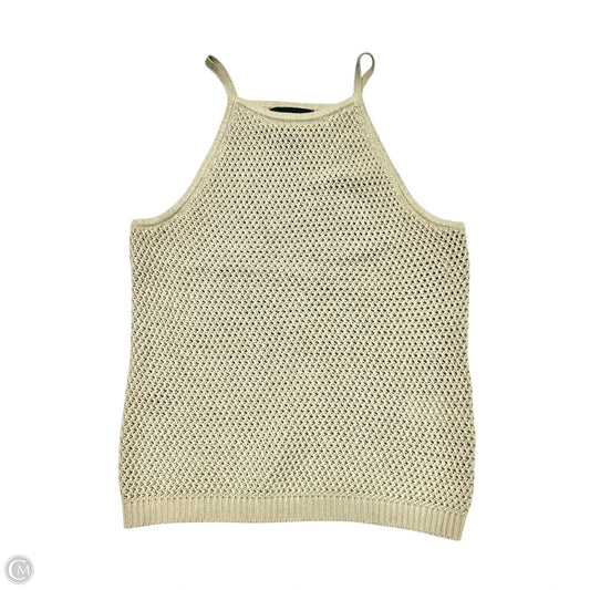 Top Sleeveless By Banana Republic In Tan, Size: Xs