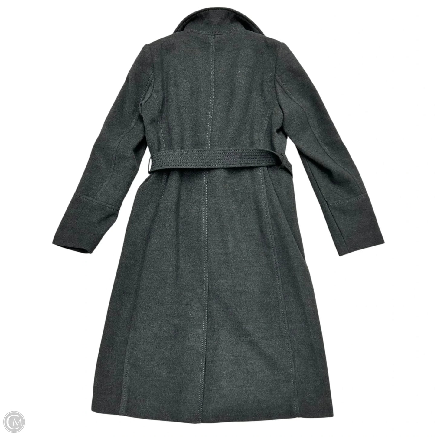 Coat Peacoat By H&m In Grey, Size: S