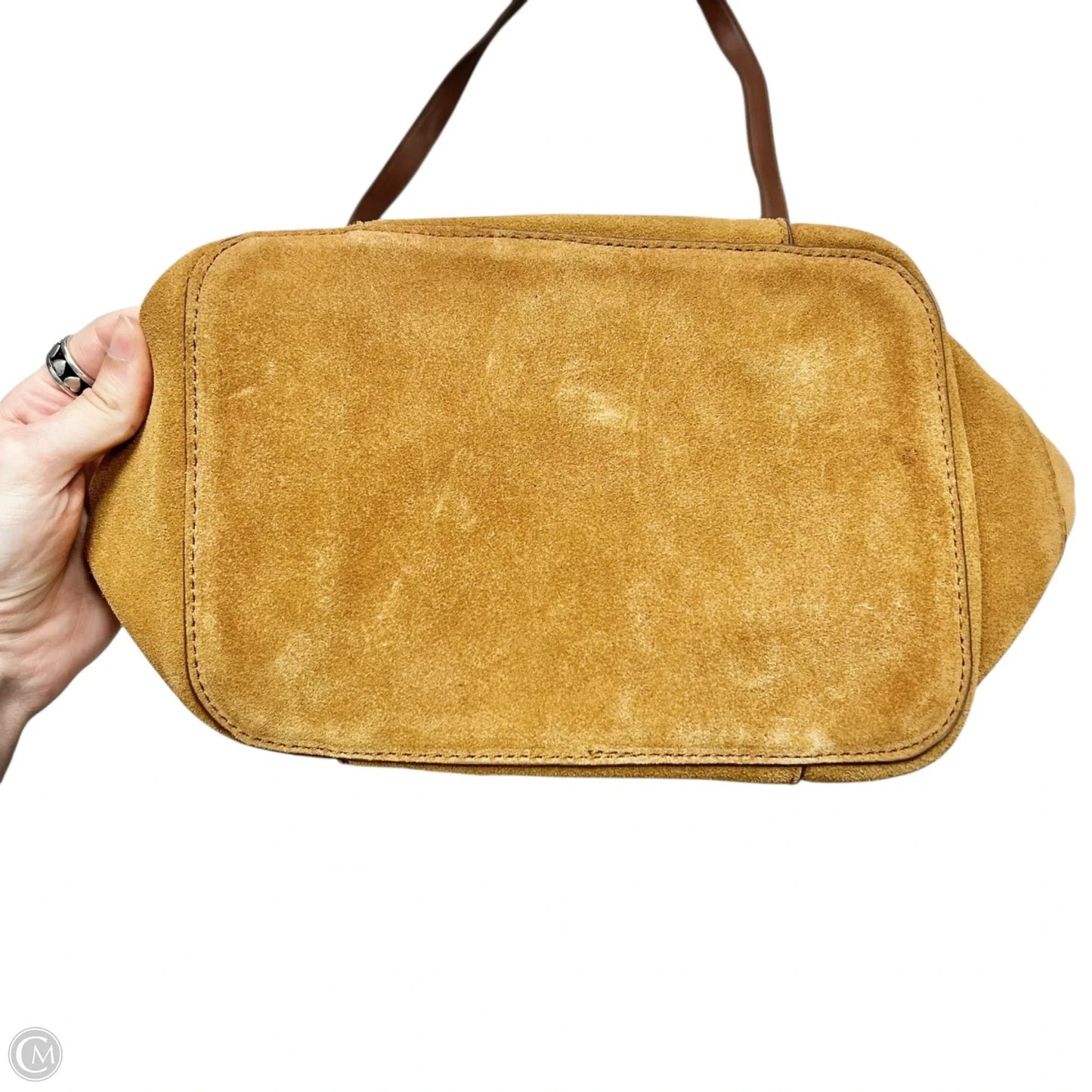 Crossbody Leather By Zara, Size: Medium