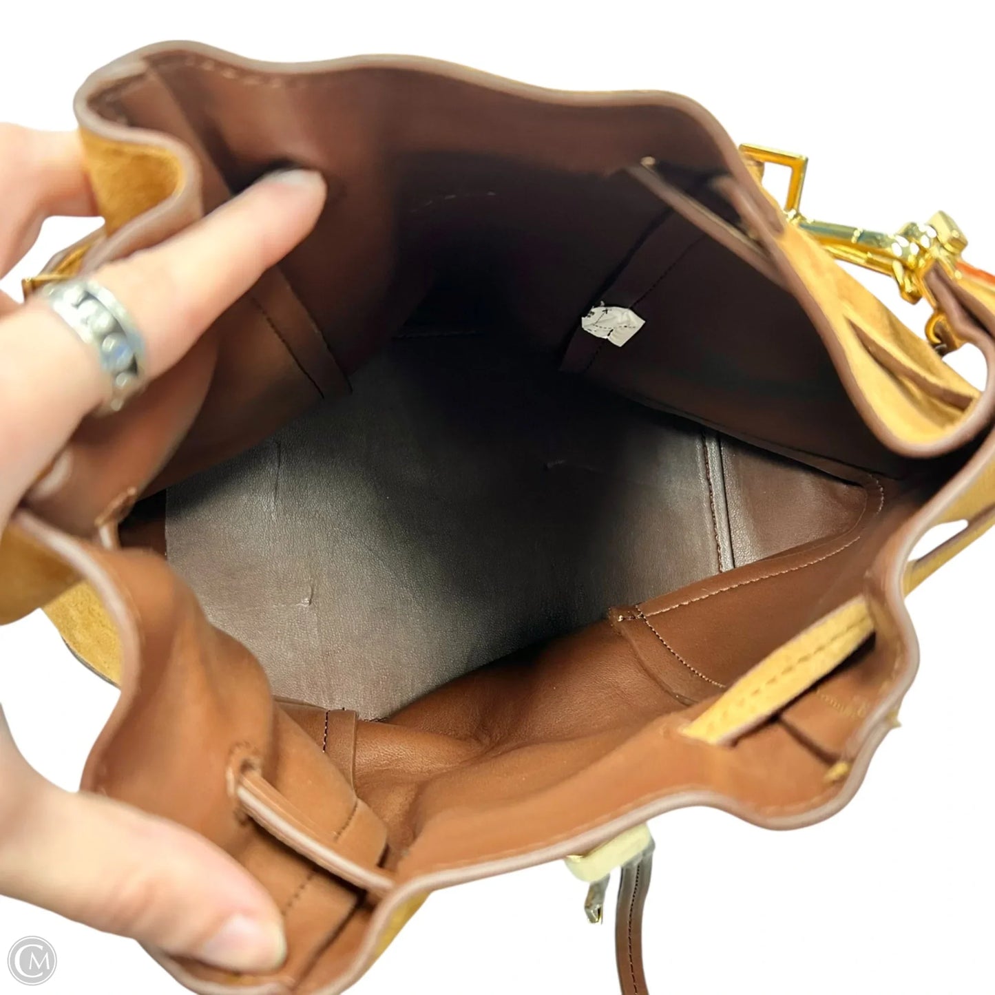 Crossbody Leather By Zara, Size: Medium
