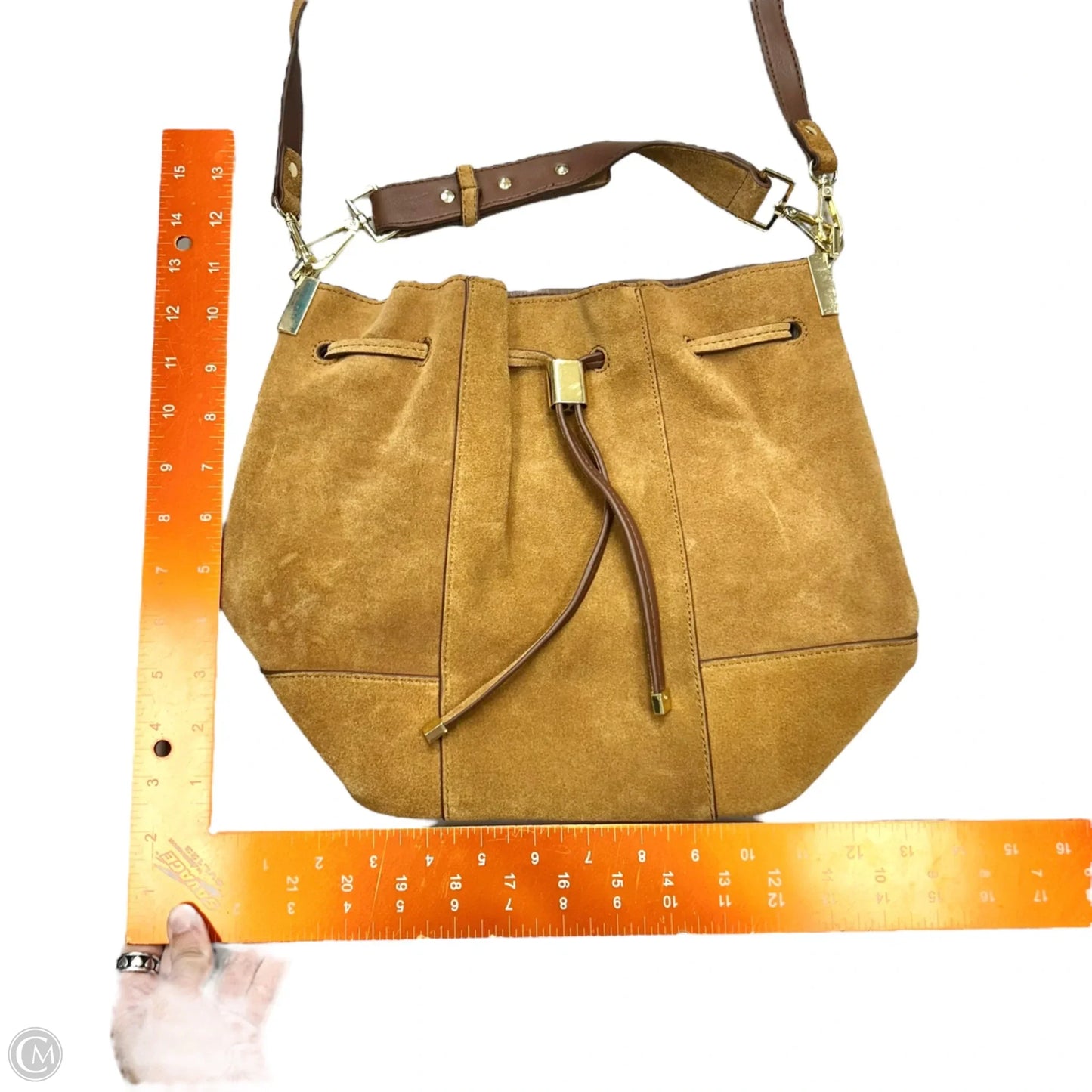 Crossbody Leather By Zara, Size: Medium