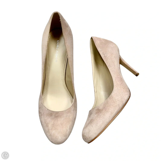 Shoes Heels Kitten By Marc Fisher In Pale Pink, Size: 11
