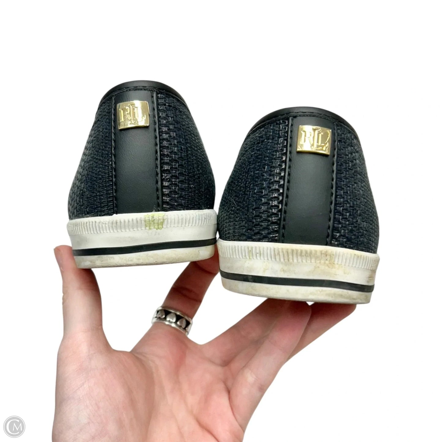 Shoes Flats By Lauren By Ralph Lauren In Black, Size: 8.5