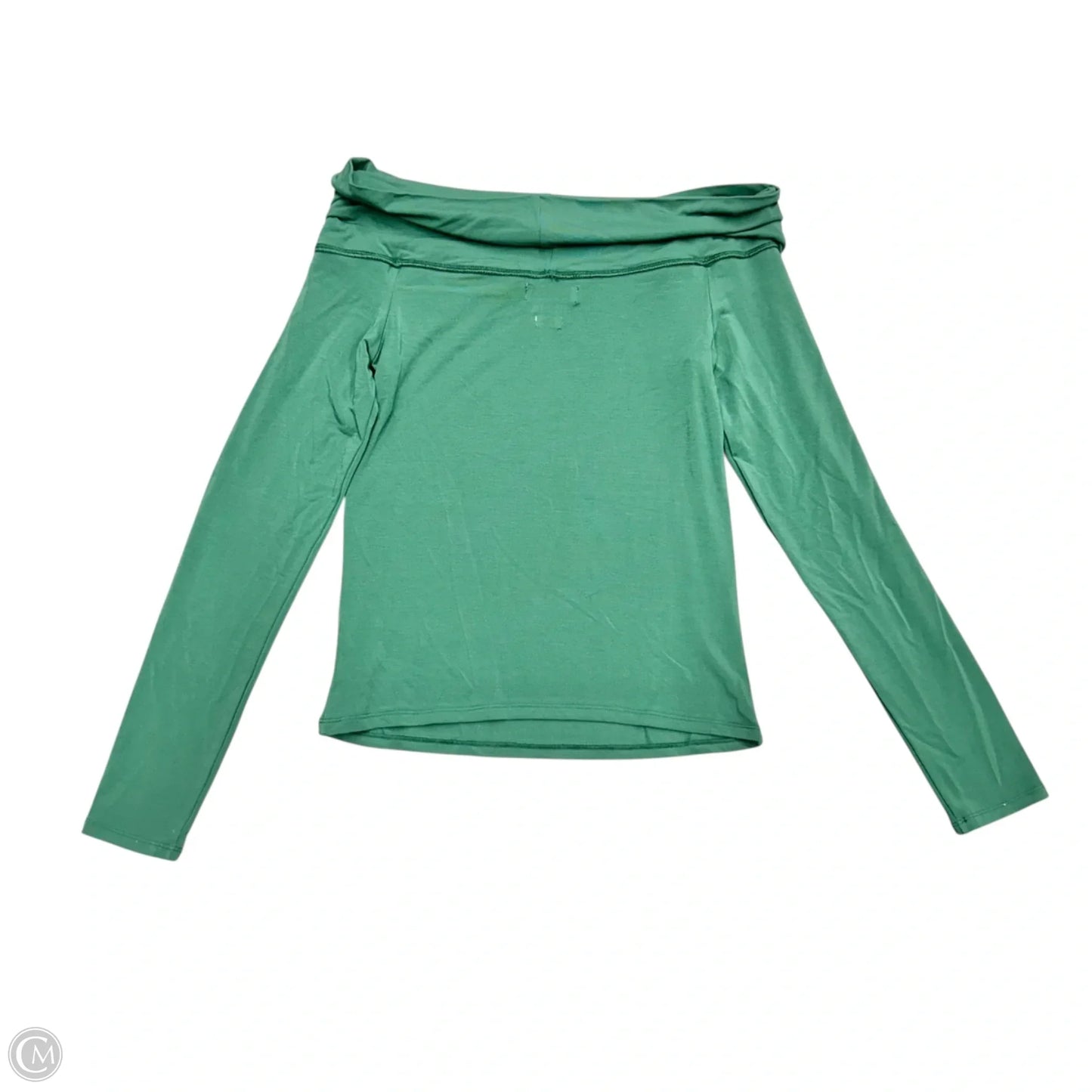 Top Long Sleeve By Babaton In Green, Size: M