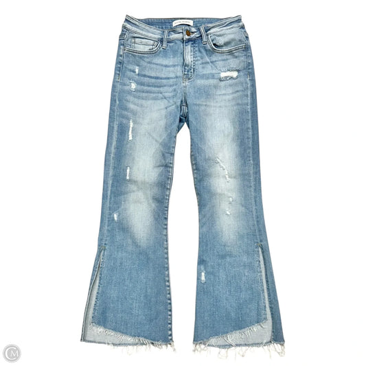 Jeans Boot Cut By Flying Monkey In Blue Denim, Size: 4