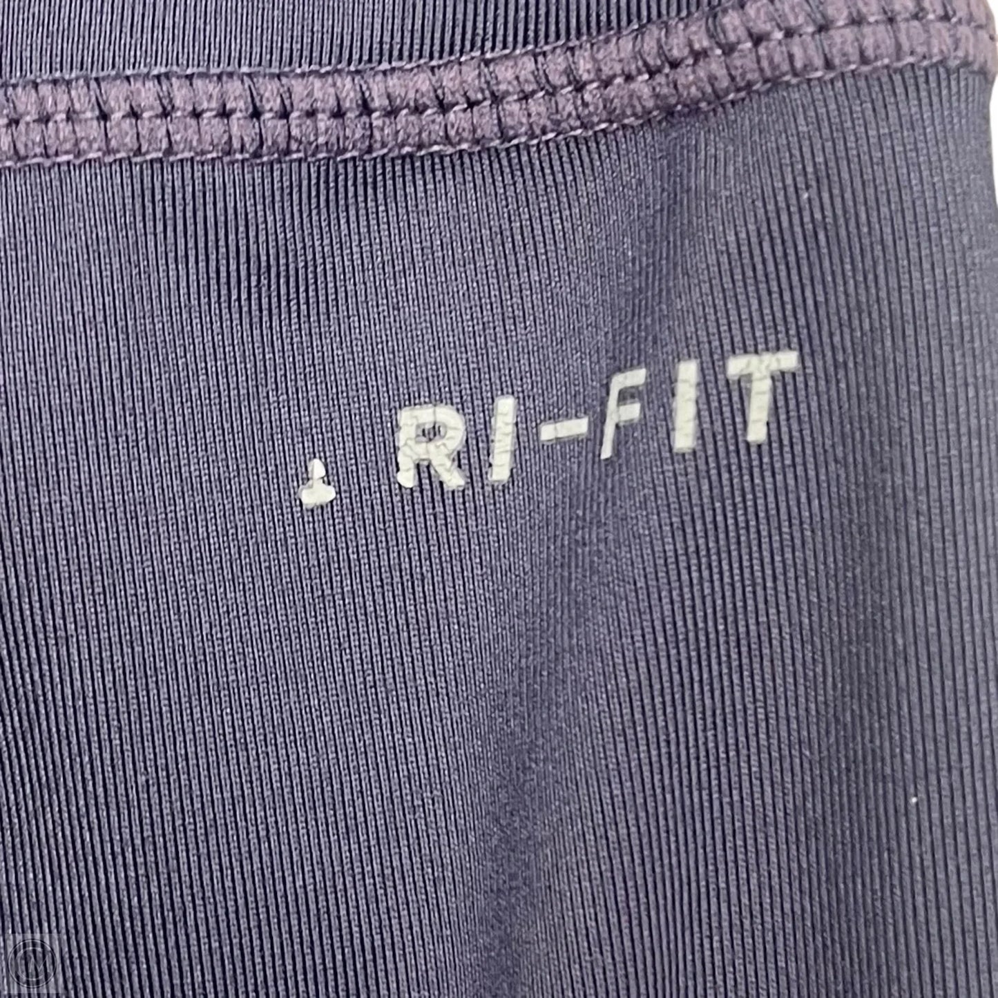 Athletic Leggings By Nike Apparel In Purple, Size: 2x