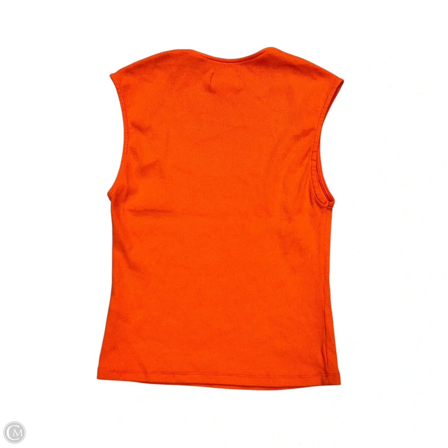 Top Sleeveless By Maeve In Orange, Size: S