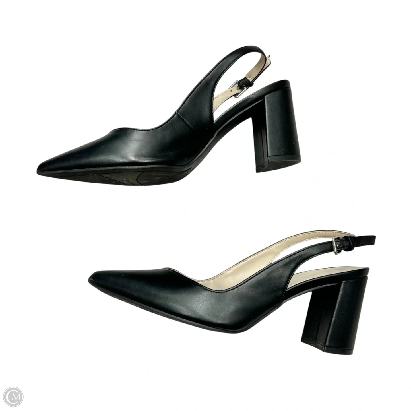 Shoes Heels Block By Marc Fisher In Black, Size: 6.5