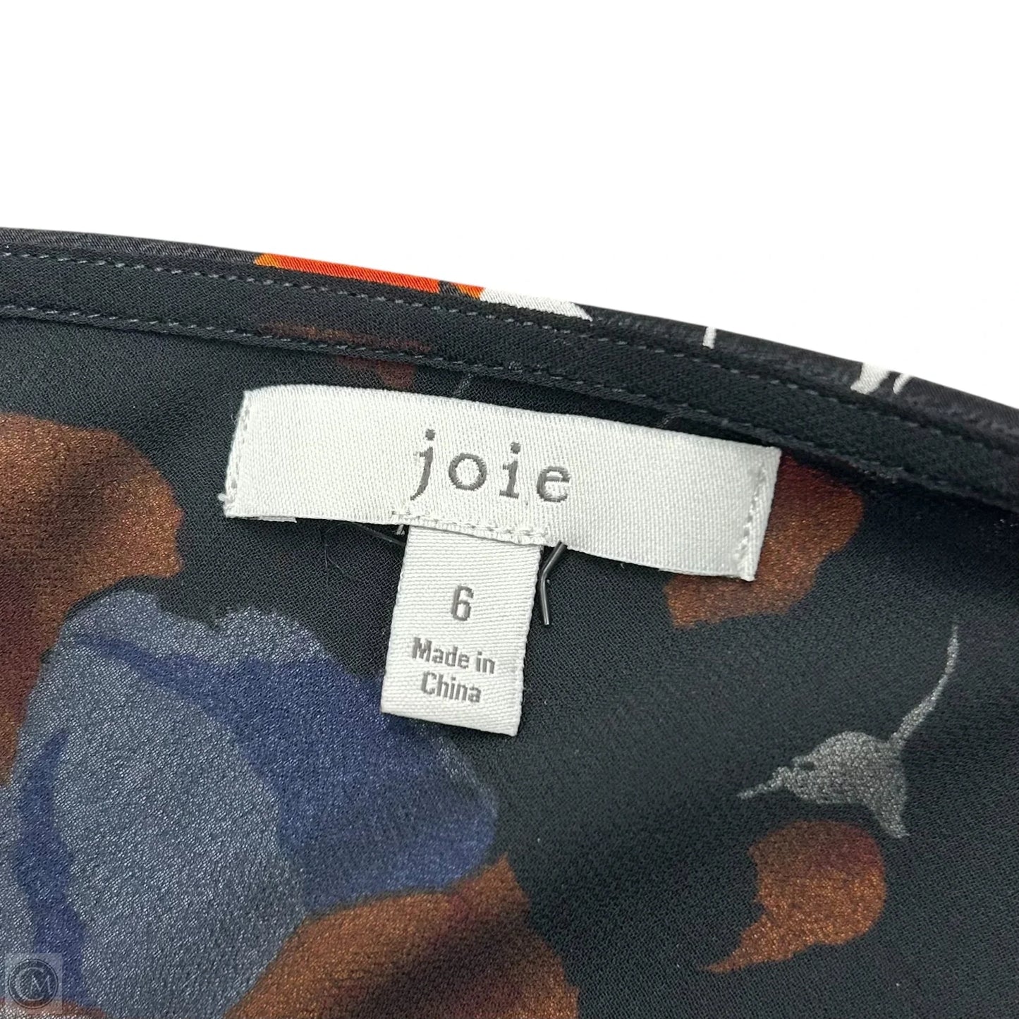 Skirt Midi By Joie In Black & Orange, Size: 6