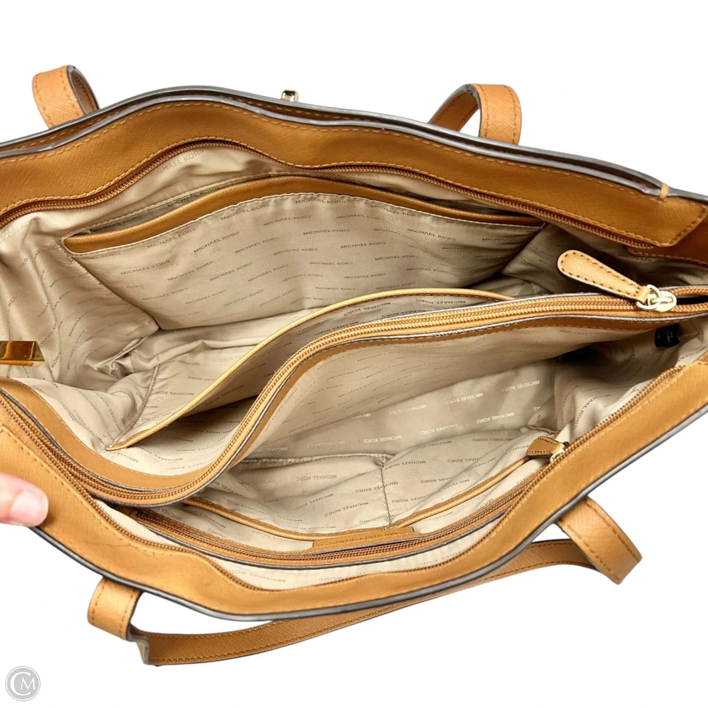 Handbag Designer By Michael Kors, Size: Large