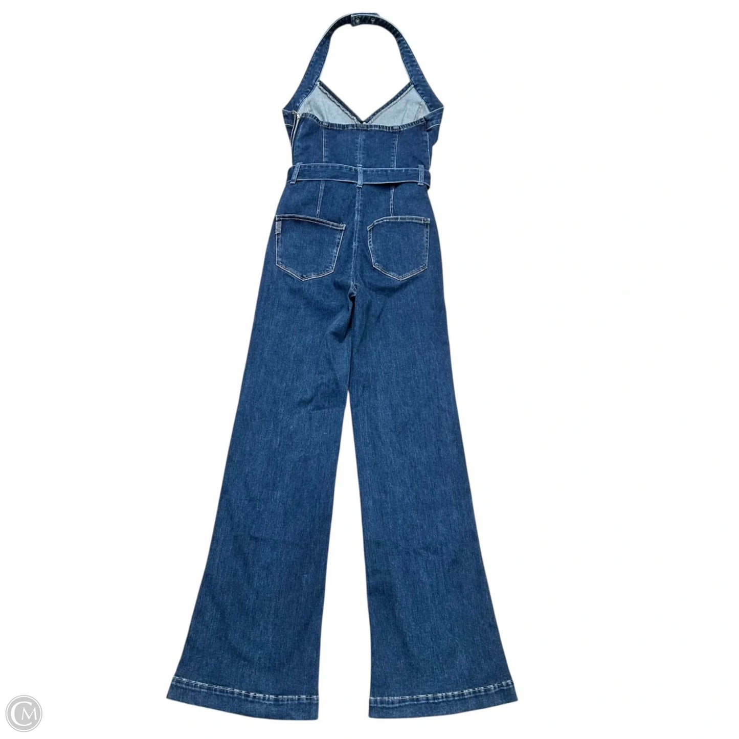 Jumpsuit By Paige In Blue Denim, Size: S