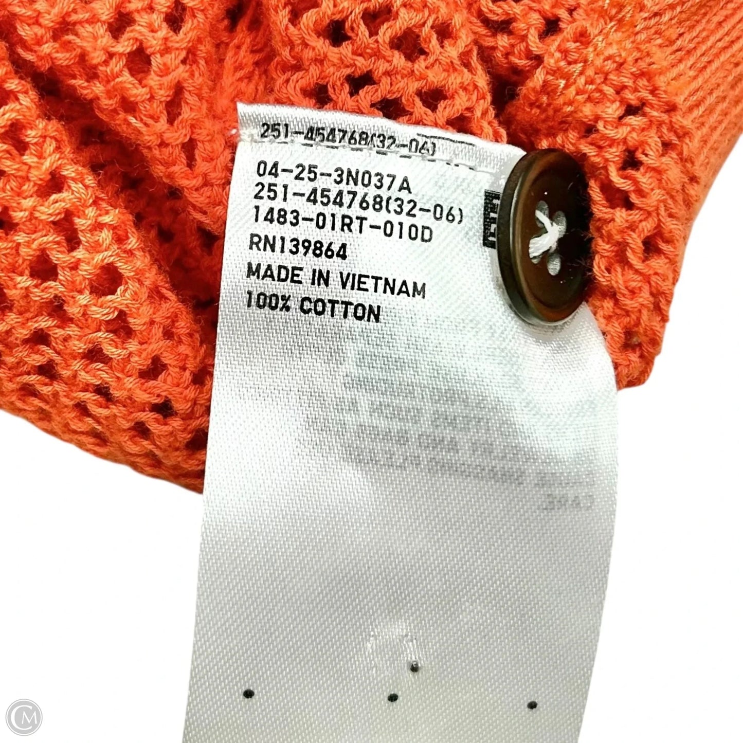 Cardigan By Joie In Orange, Size: Xs