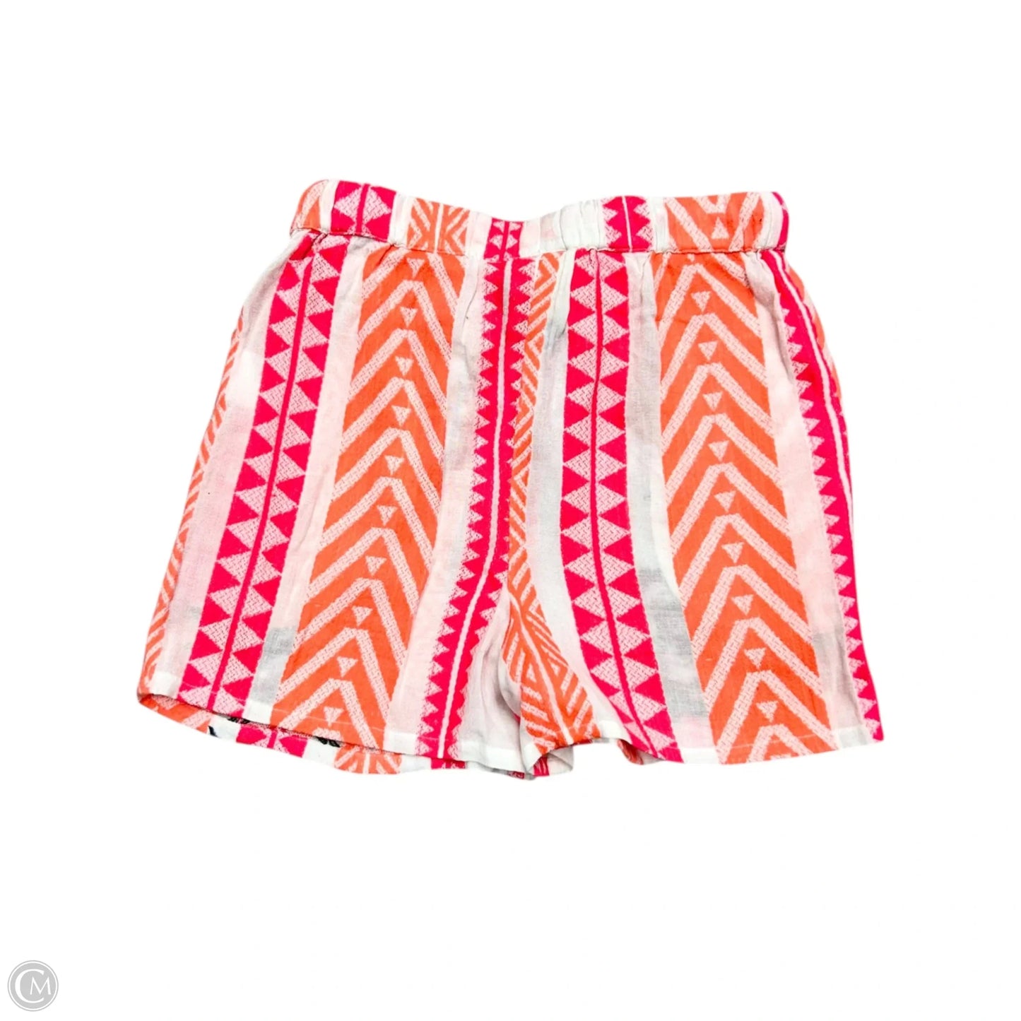 Shorts By Farm Rio In Orange & Pink, Size: Xs