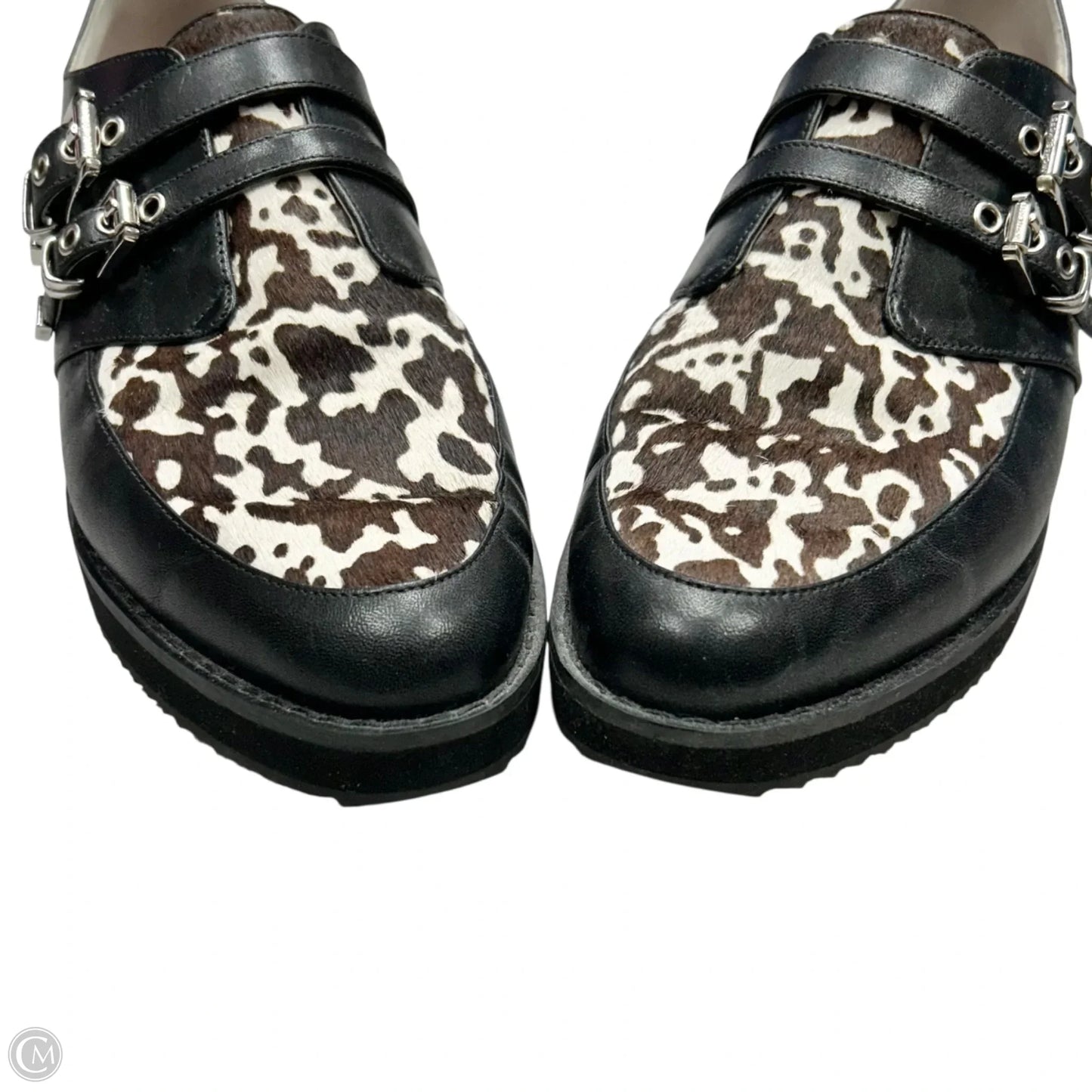 Shoes Flats By Michael By Michael Kors In Black & Brown, Size: 8.5