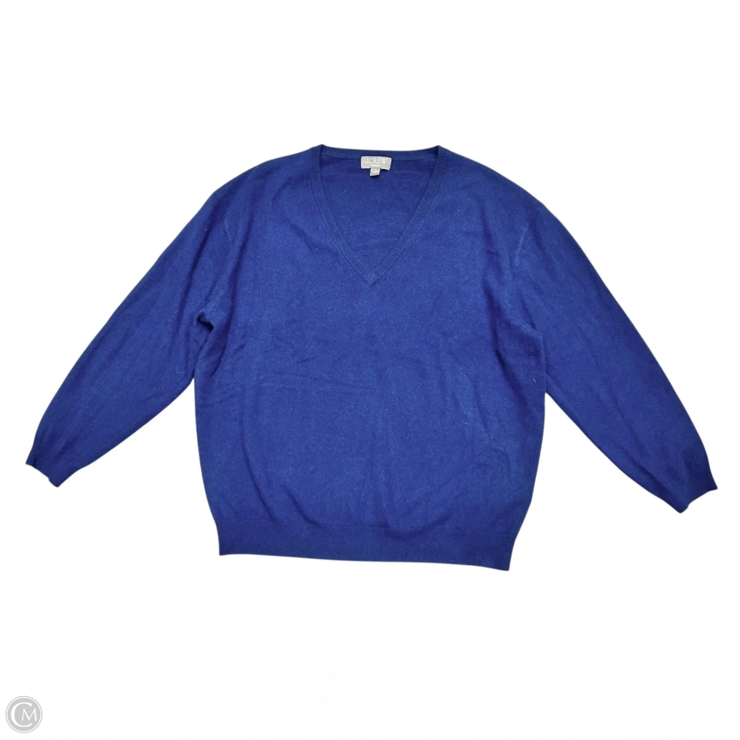 Sweater Cashmere By J. Crew In Blue, Size: S