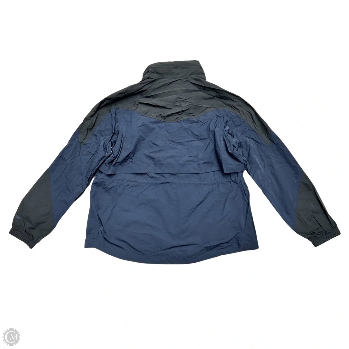 Athletic Jacket By Lululemon In Navy, Size: M