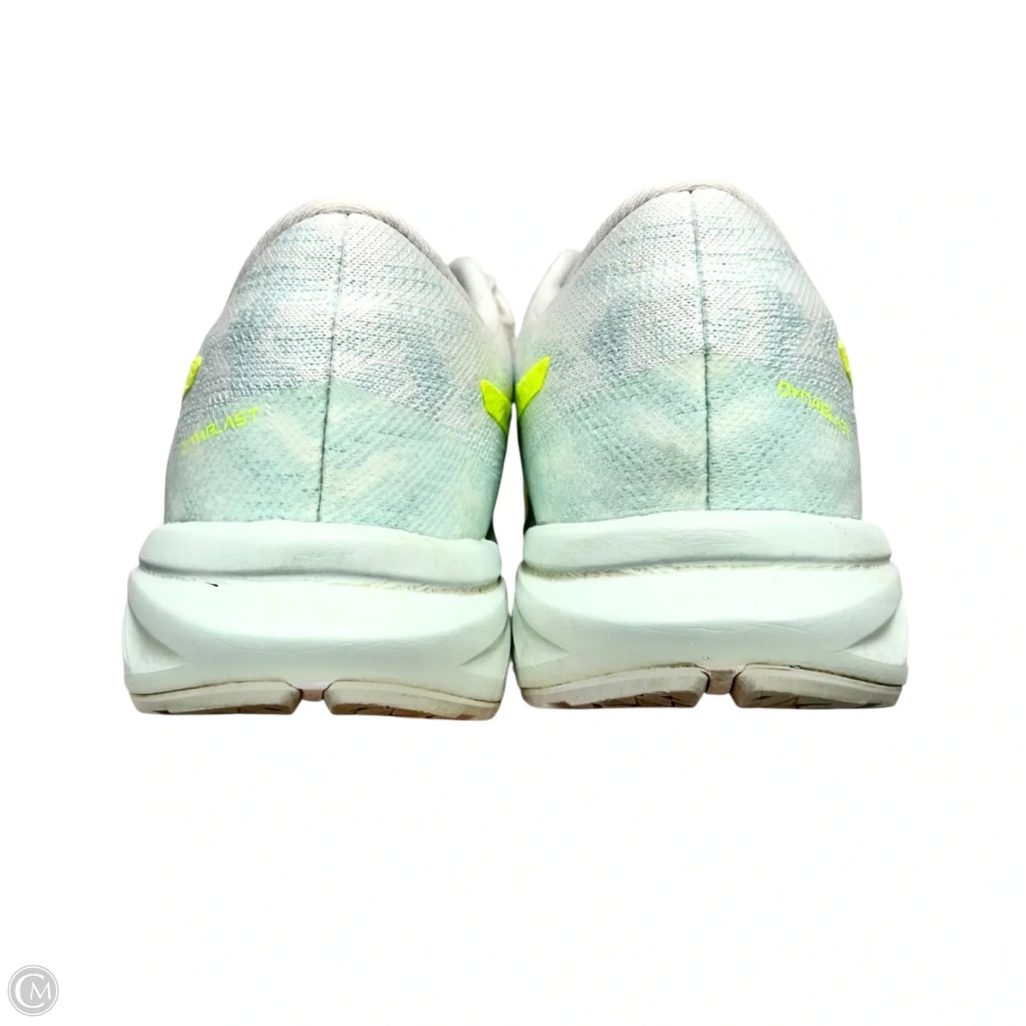 Shoes Athletic By Asics In Green & White, Size: 8.5