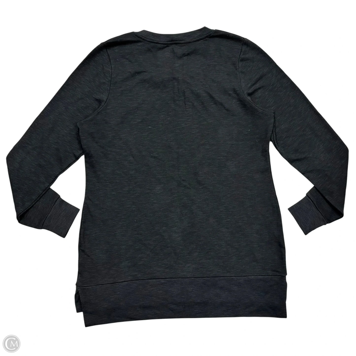 Athletic Sweatshirt Crewneck By Majestic In Grey, Size: L