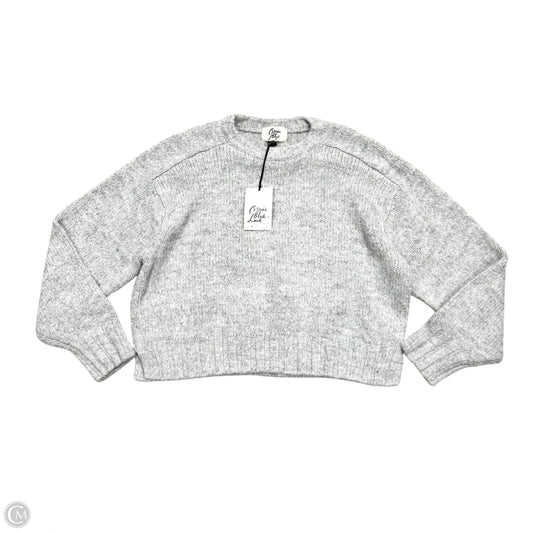 Sweater By Cosmic Blue Love In Grey, Size: M