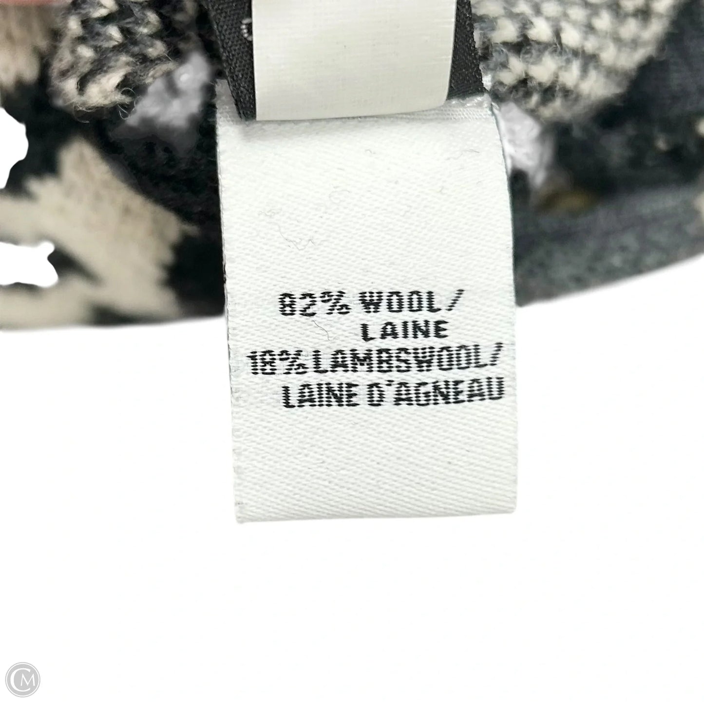 Sweater Cardigan Designer By Diane Von Furstenberg In Black & Grey, Size: S